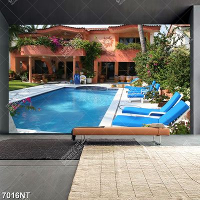 Tranh hồ bơi đẹp 7016NT