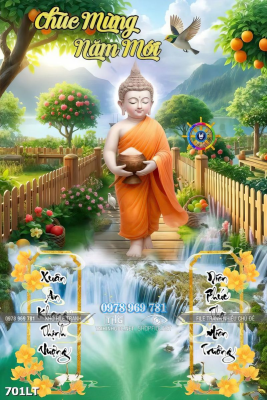 File gốc PSD Lịch Tết Phật Giáo 701LT File gốc PSD Lịch Tết Phật Giáo 701LT