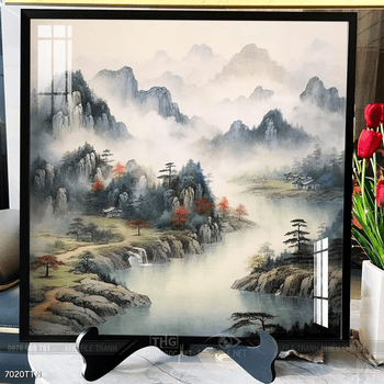 Tranh treo phòng khách theo phong thủy