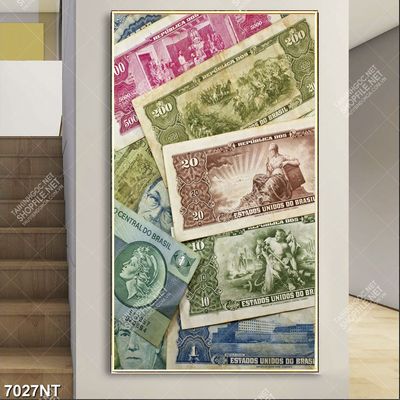 Tranh tiền giấy Brazil