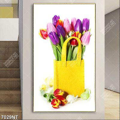 Tranh hoa tulip 7029NT