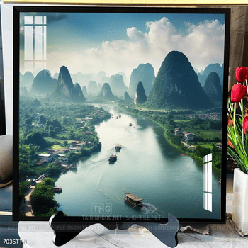 Tranh phong thủy treo trang trí phòng khách