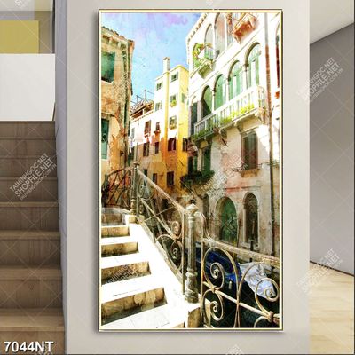 Tranh vẽ thành phố