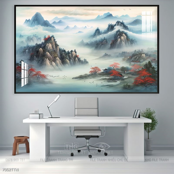 Tranh phong thủy nghệ thuật đẹp nhất
