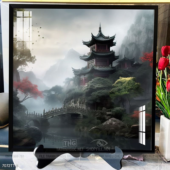 Tranh phong thủy sơn thủy hữu tình