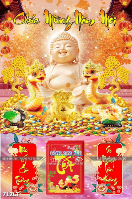 File gốc PSD Lịch Tết Phật Giáo 712LT File gốc PSD Lịch Tết Phật Giáo 712LT