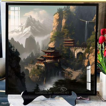 Tranh phong thủy treo trang trí phòng khách