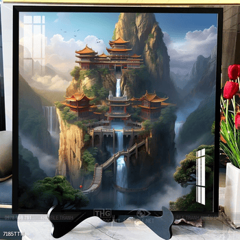 Tranh phong thủy sơn thủy hữu tình