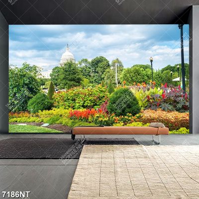 Tranh công viên cây xanh 7187NT