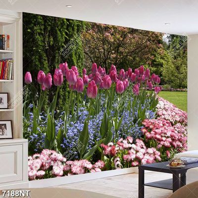 Tranh hoa nở đẹp 7188NT