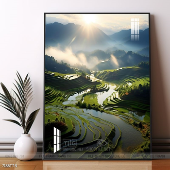Tranh phong thủy treo trang trí phòng khách