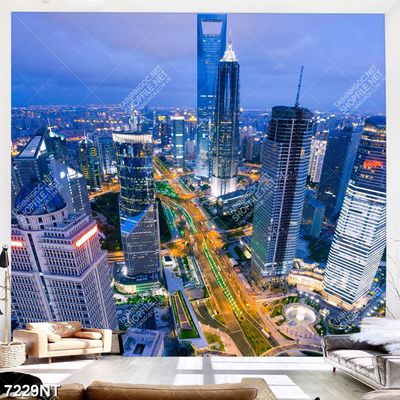Tranh thành phố phát triển 7229NT