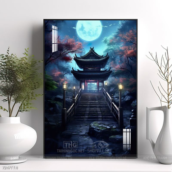 Tranh phong thủy sơn thủy đẹp