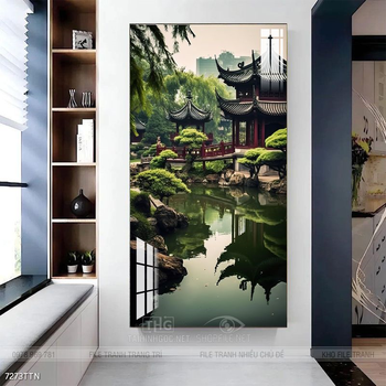 Tranh phong thủy nghệ thuật đẹp nhất
