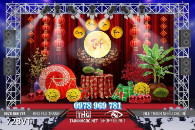 File tranh Phông nền chụp hình Tết năm mới 2026 728VTT File tranh Phông nền chụp hình Tết năm mới 2026 728VTT