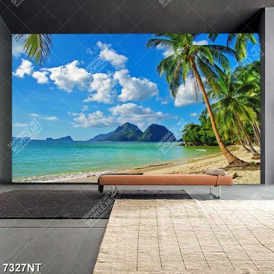 Tranh bãi biển đẹp 7327NT