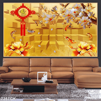 Tranh 3d nghệ thuật in uv