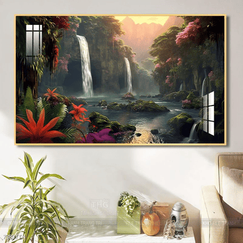 Tranh phong thủy sơn thủy hữu tình