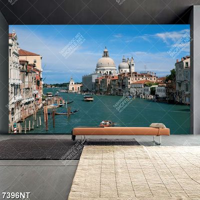 Tranh thành phố biển 7396NT