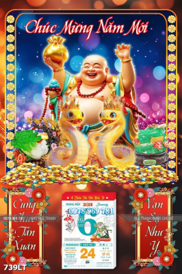 File gốc PSD Lịch Tết 2025 739LT File gốc PSD Lịch Tết 2025 739LT