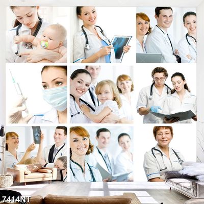 Tranh bộ ghép bác sỹ 7414NT