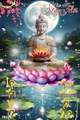 File gốc PSD Lịch Tết Phật Giáo 741LT File gốc PSD Lịch Tết Phật Giáo 741LT