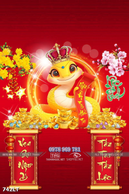 File gốc PSD Lịch Tết 2025 742LT File gốc PSD Lịch Tết 2025 742LT