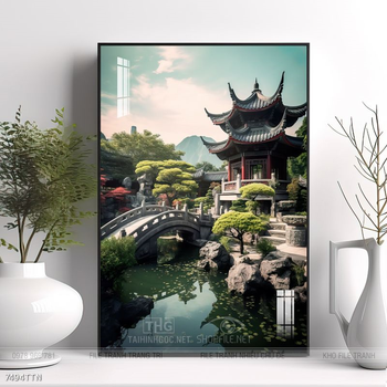 Tranh phong thủy treo trang trí phòng khách