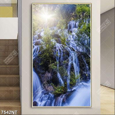 Tranh thác nước thiên nhiên 7542NT