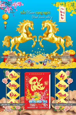 File psd lịch song mã chúc mừng năm mới File psd lịch song mã chúc mừng năm mới