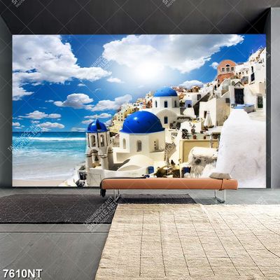 Tranh thành phố đẹp bên biển 7610NT