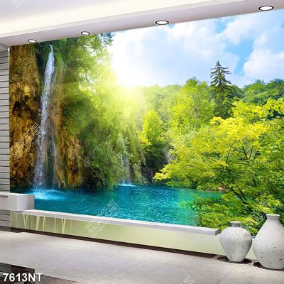 Tranh thác nước thiên nhiên 7613NT