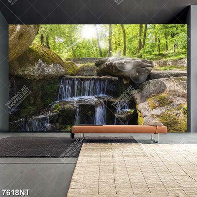 Tranh thác nước đẹp 7618NT