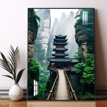 Tranh phong thủy treo trang trí phòng khách