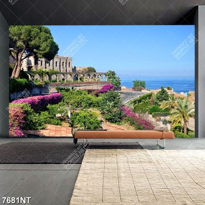 Tranh thành phố biển 7681NT