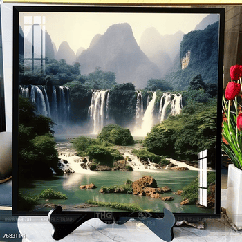 Tranh phong thủy sơn thủy đẹp