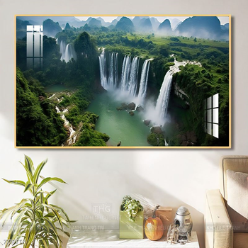 Tranh phong thủy treo trang trí phòng khách