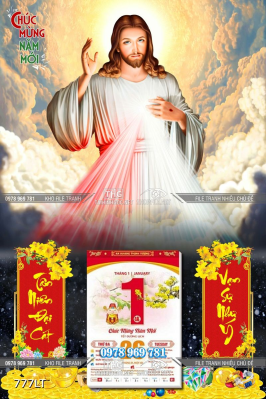 File Psd lịch công giáo chúa Giê Su File Psd lịch công giáo chúa Giê Su