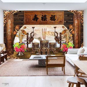 Tranh phòng thờ trang trí