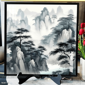 Tranh phong thủy sơn thủy hữu tình