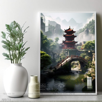 Tranh phong thủy nghệ thuật decor
