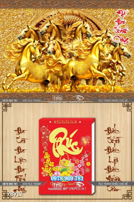 File tranh Psd ngựa bát mã File tranh Psd ngựa bát mã