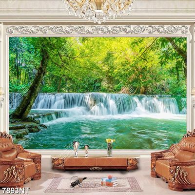 Tranh thác nước đẹp 7893NT