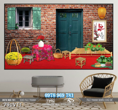 File tranh phông nền Tết cổ truyền việt nam 790VTT File tranh phông nền Tết cổ truyền việt nam 790VTT