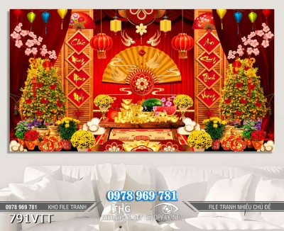 File tranh PSD background chụp hình Tết 791VTT File tranh PSD background chụp hình Tết 791VTT