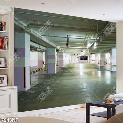 Tranh bãi đậu xe vắng 7943NT