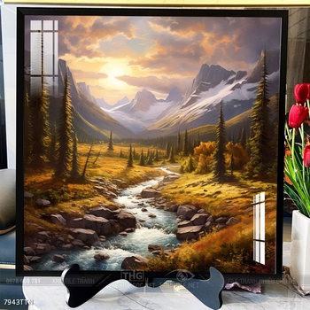 Tranh phong thủy sơn thủy đẹp