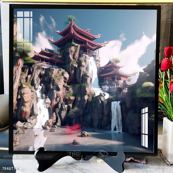 Tranh phong thủy sơn thủy hữu tình