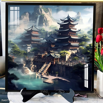 Tranh phong thủy treo trang trí phòng khách