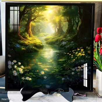 Tranh phong thủy sơn thủy đẹp